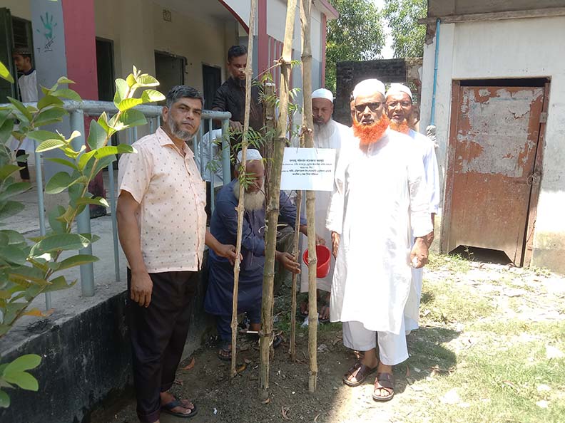 জলবায়ু পরিবর্তন ও সচেতনতামূলক কার্যক্রম (বৃক্ষরোপন)